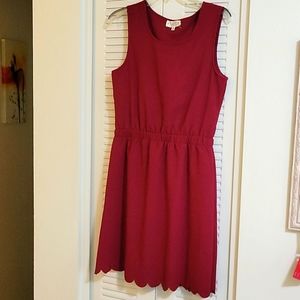Stitch Fix Burgundy Dress